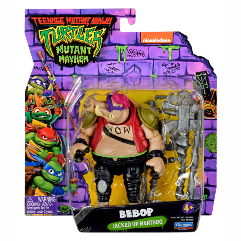 Boti - Teenage Mutant Ninja Turtles Figure - Bebop Jacked Up 38742