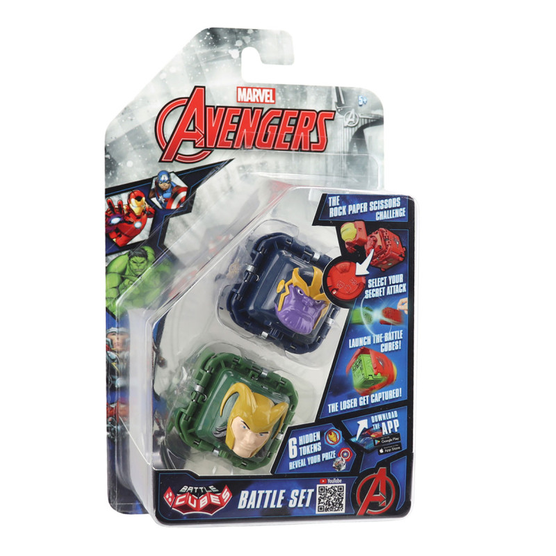 Boti - Battle Cubes Avengers Thanos vs Loki Playset 38048