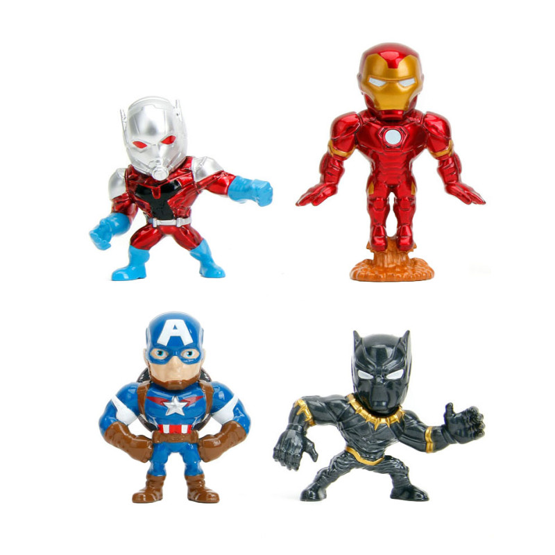 Jada Toys - Jada Metalfigs Marvel Avengers, 4pcs. 253222014