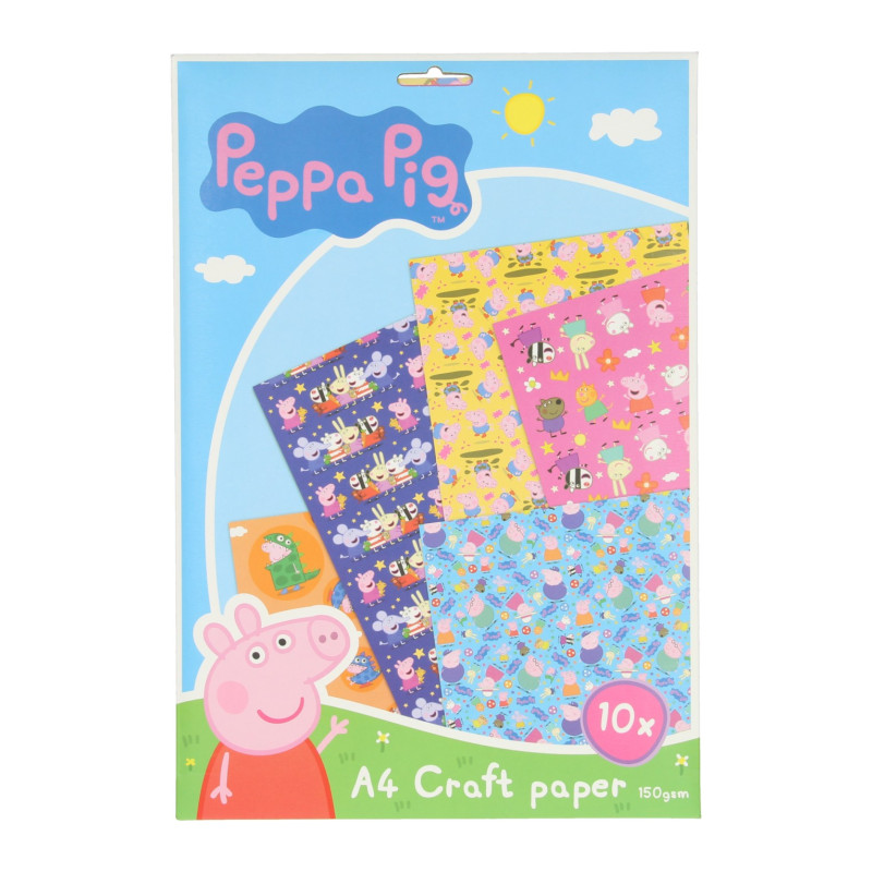 Wins Holland - Craft paper Peppa Pig A4 KN508