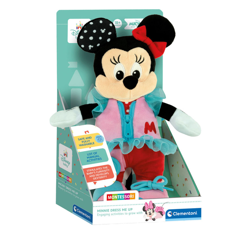 Clementoni Baby Disney Minnie Mouse Plush Toy 17860