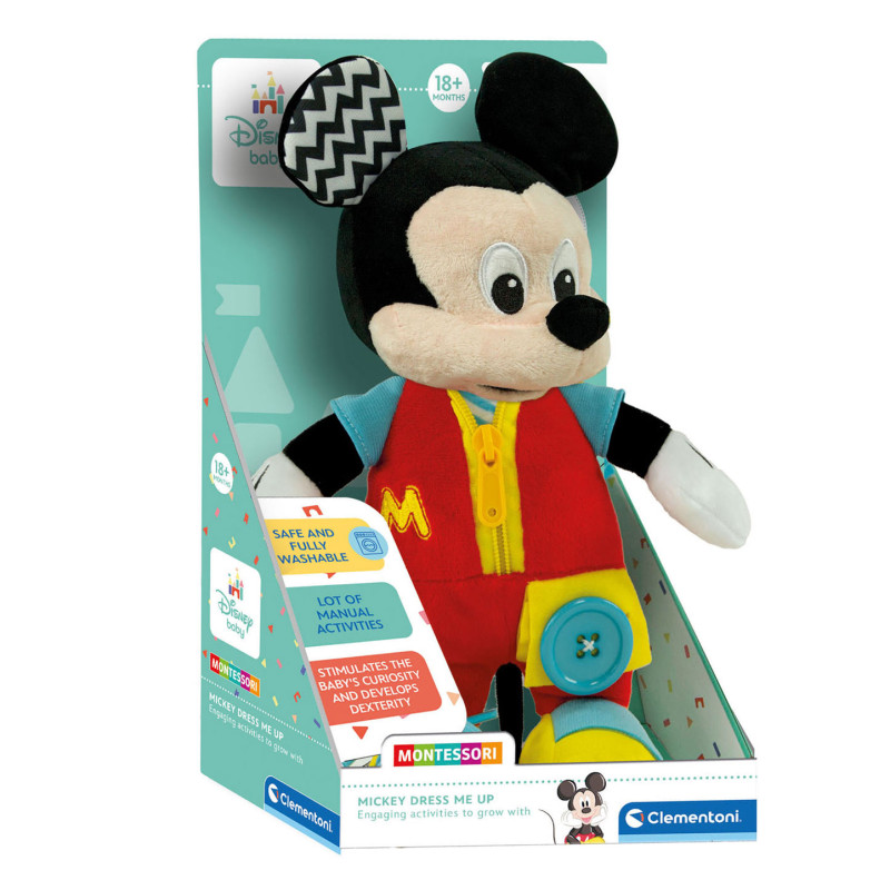 Clementoni Baby Disney Mickey Mouse Plush Toy 17859