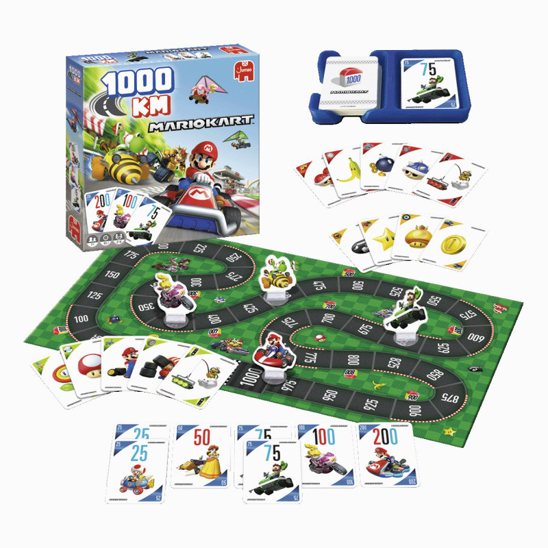 Jumbo 1000KM Mario Kart Board Game 1110100011