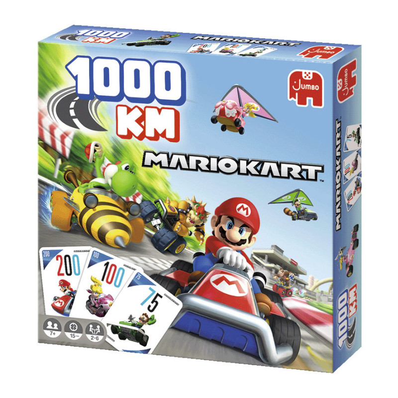 Jumbo 1000KM Mario Kart Board Game 1110100011