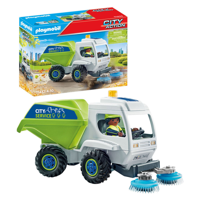 Playmobil City Action Street Sweeper - 71432 71432