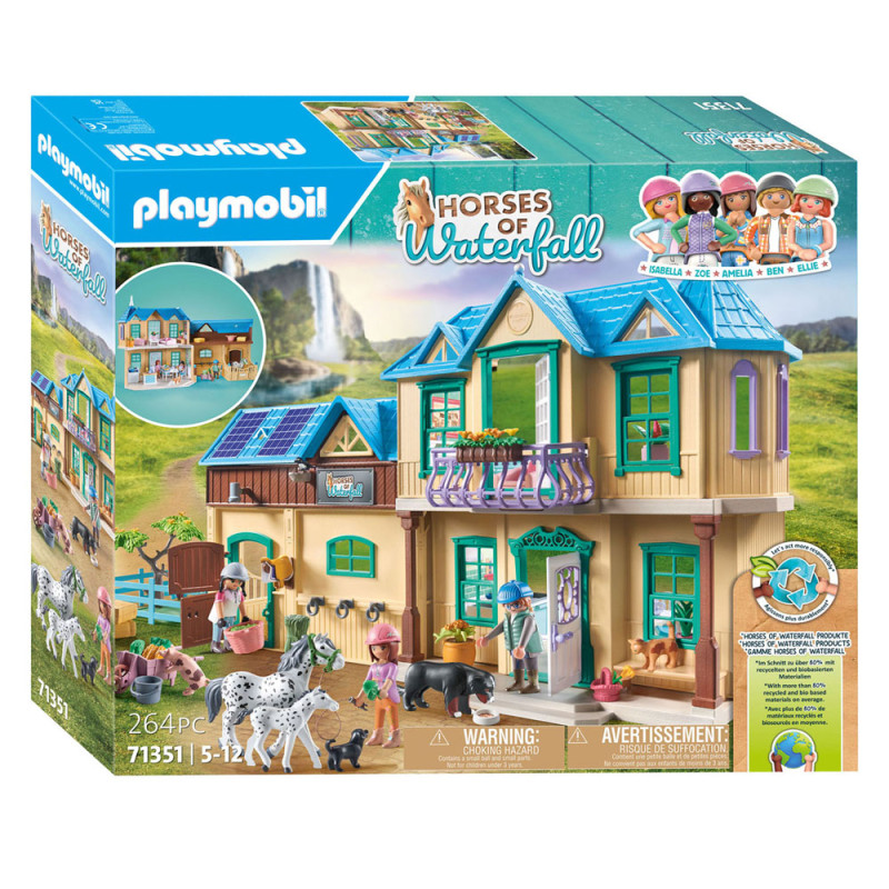 Playmobil Horses of Waterfall Waterfall Ranch - 71351 71351