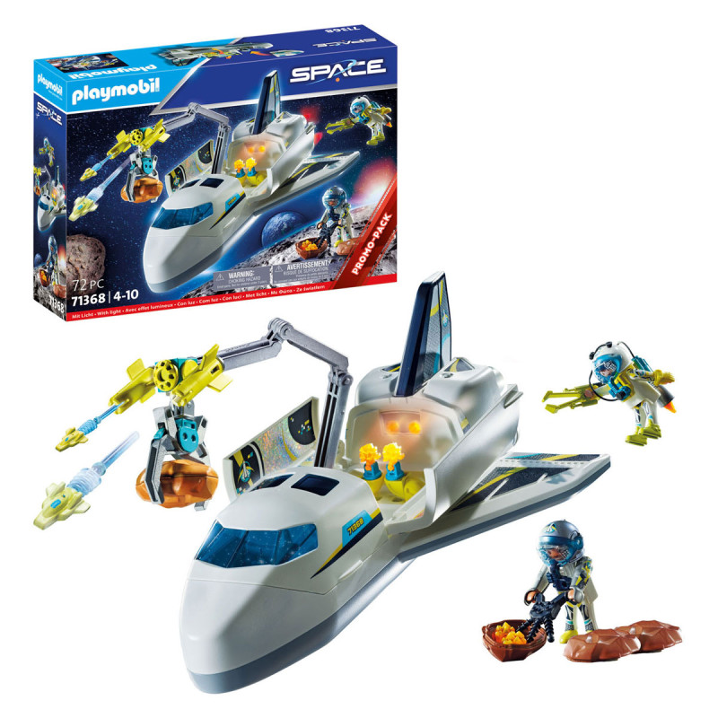 Playmobil Space Travel Space Shuttle on Mission Promo Pack - 7 71368