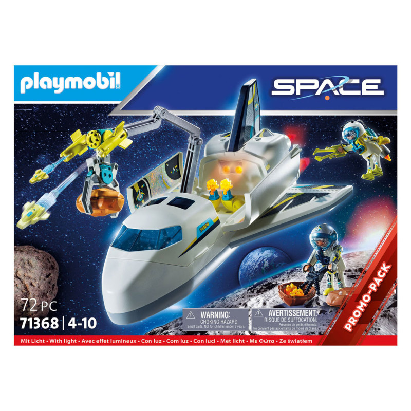 Playmobil Space Travel Space Shuttle on Mission Promo Pack - 7 71368