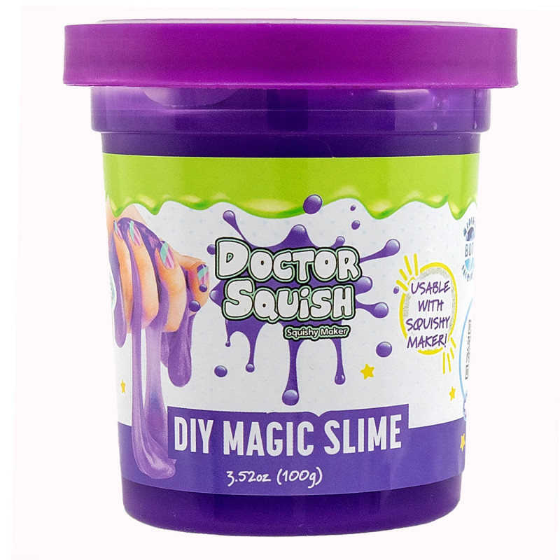 Boti - Doctor Squish Slime - Purple, 100 grams 38495
