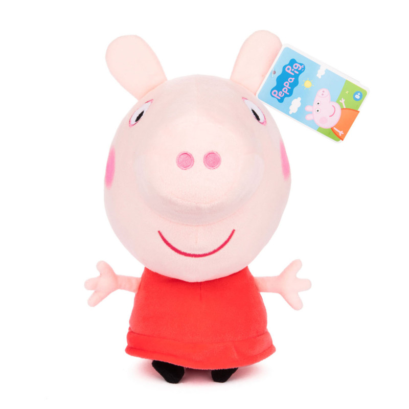 Sambro - Peppa Pig Little Bodz Plush Toy - Peppa PEP-9370-1