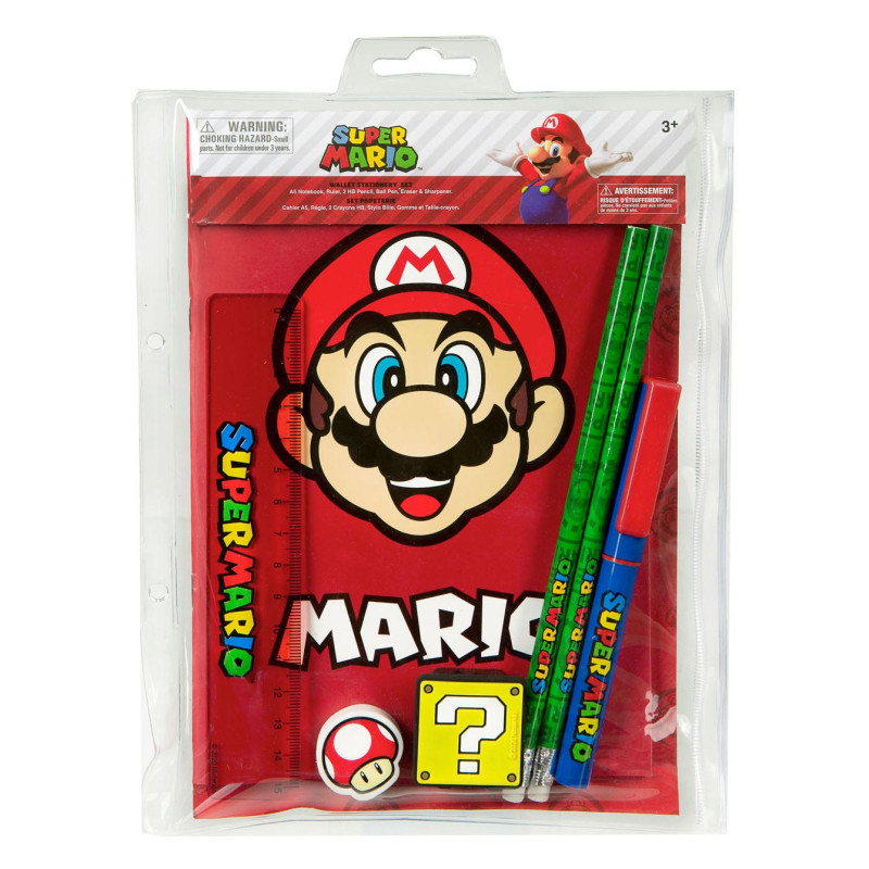 Undercover - Super Mario Writing Set, 7 pcs. SUMA1122