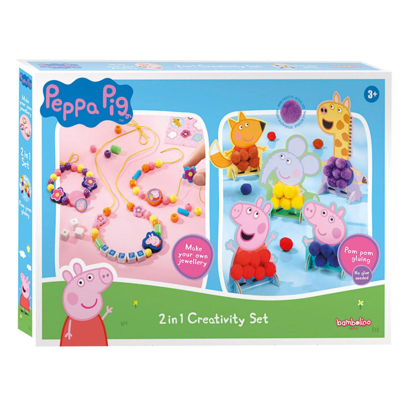 Bambolino Toys - Peppa Pig 2in1 Craft Set 361027