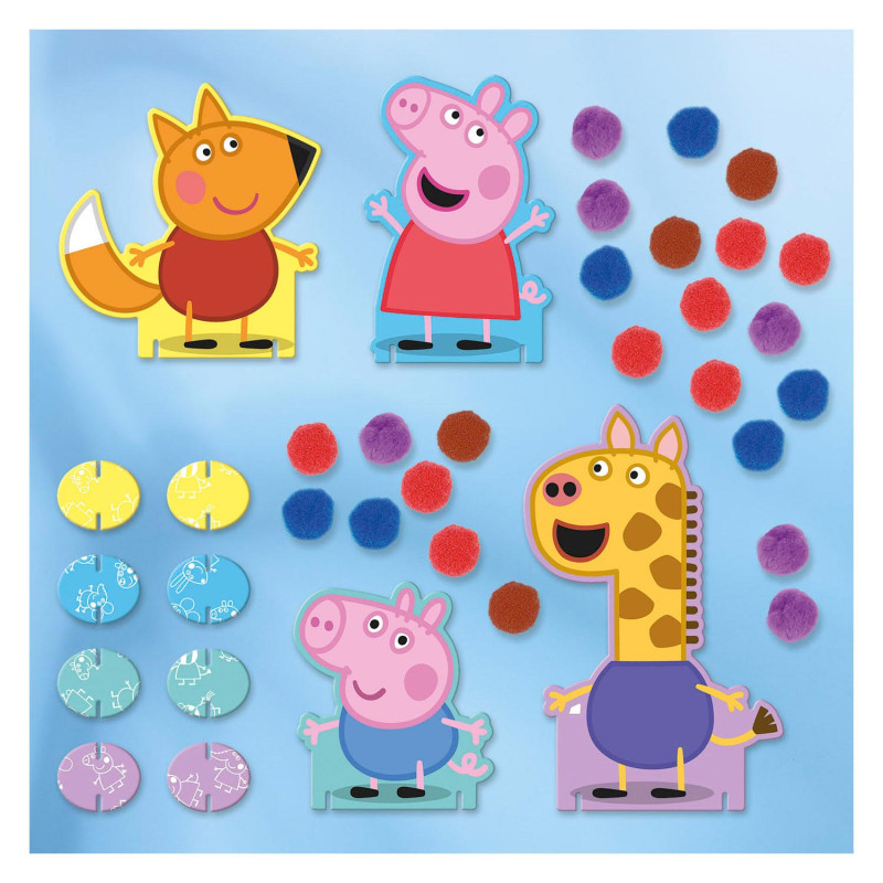 Bambolino Toys - Peppa Pig Pompom Paste 360174