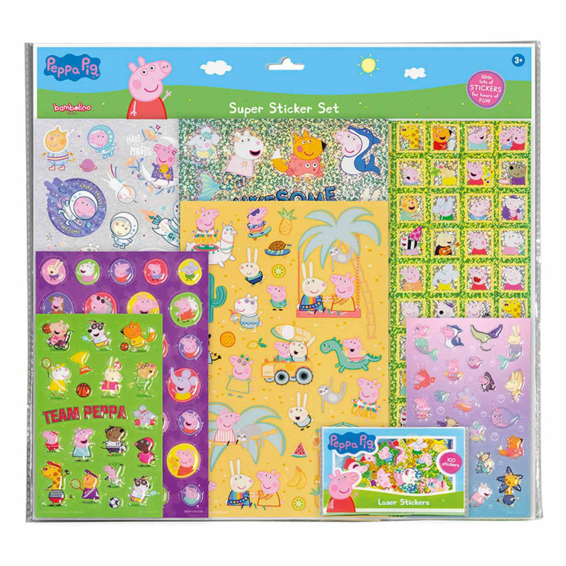 Bambolino Toys - Super Sticker Set - Peppa Pig 360167
