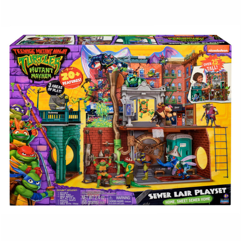 Boti - Teenage Mutant Ninja Turtles Headquarters Playset 38763