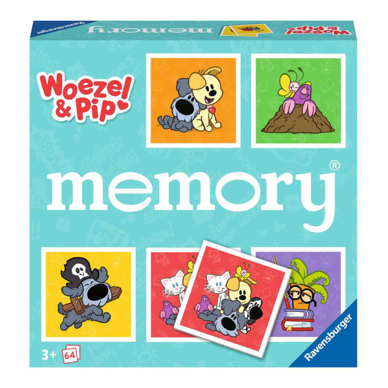 Ravensburger - Woezel & Pip Memory 223824