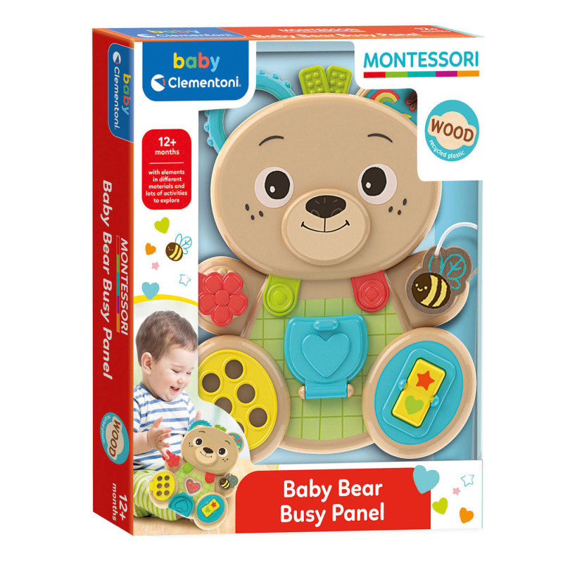 Clementoni Montessori Baby - Busy Bear 17856