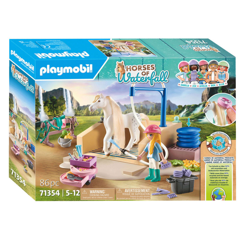 Playmobil Horses of Waterfall Isabella and Lioness Playset - 71354