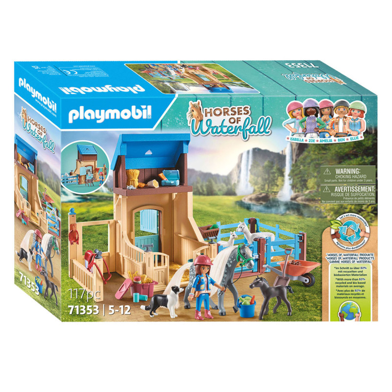Playmobil Horses of Waterfall Amelia and Whisper Playset - 7 71353