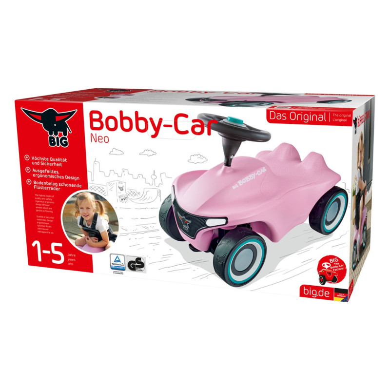 Big - BIG Bobby Car Neo Pink Ride-on Car 800056246