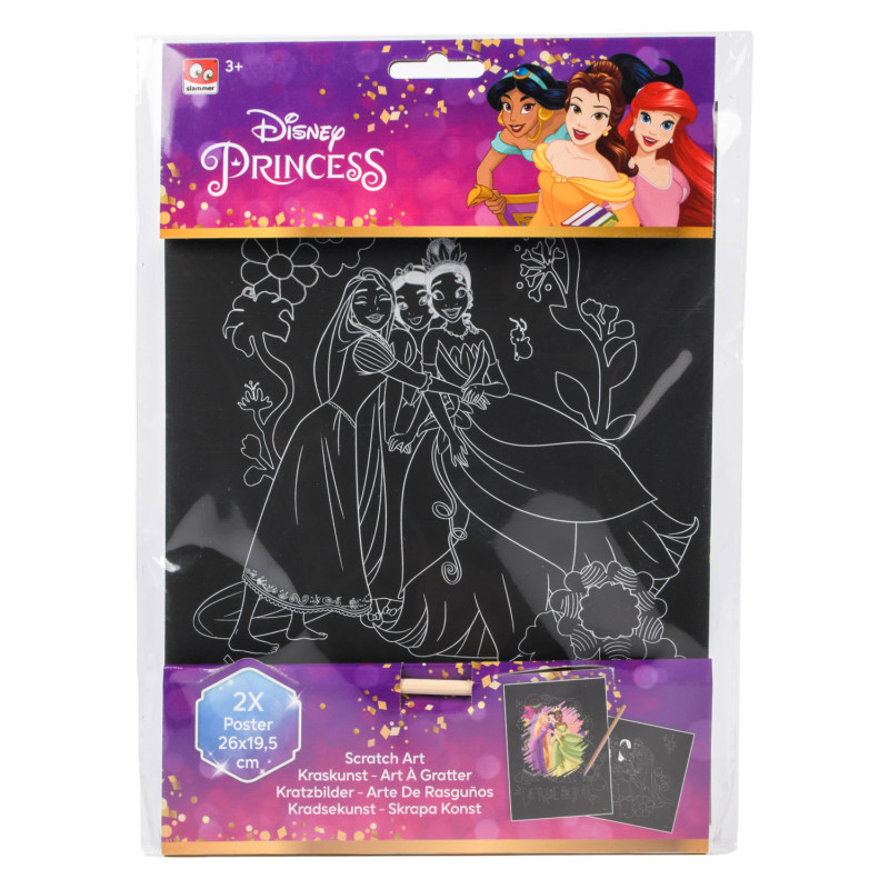 Canenco - Disney Princess Scratch Art, 2pcs. DP22346