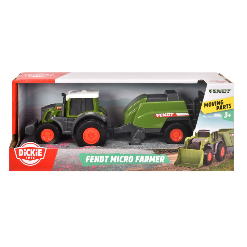 Dickie - Fendt Micro Farmer - Tractor with baler 203732002