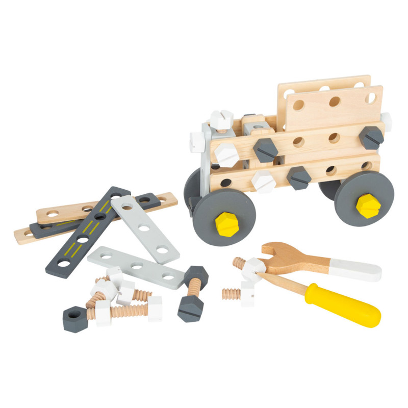 Small Foot - Wooden Construction Set Miniwob, 67 pcs. 11810