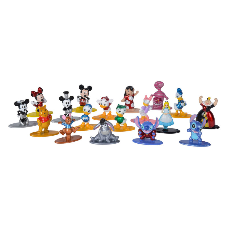 Jada Toys Disney Nano Wave 1 Collectible Figures, 18pcs. 253075005