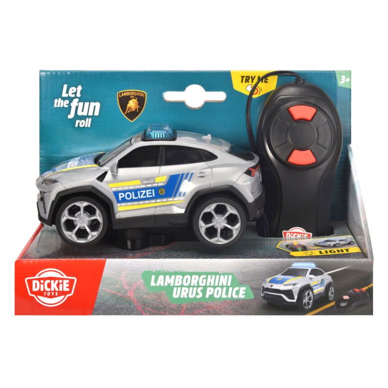 Dickie RC Controlled Car Lamborghini Urus Police 203712023