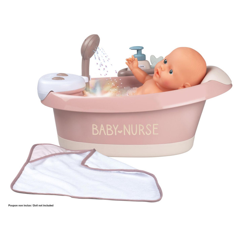 Smoby Baby Nurse Bath with Functions and Accessories, 3 pcs. 220368