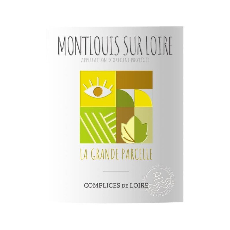 La Grande Parcelle Montlouis Sur Loire - Vin blanc de Loire