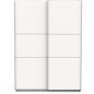 Armoire GHOST - Décor blanc mat - 2 Portes coulissantes - L.148 x P.59,9 x H.203 cm - DEMEYERE