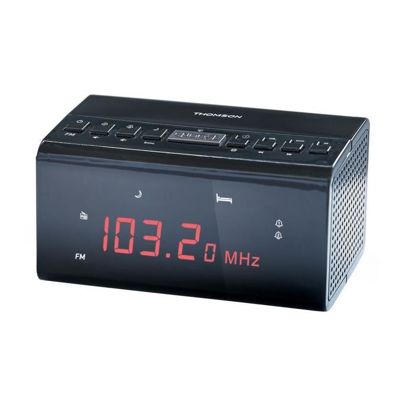 THOMSON CR50 Radio Réveil - Double alarme