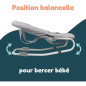 Transat balancelle BAMBISOL - Barre de jeux - Dossier inclinable 3 positions