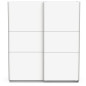 Armoire GHOST - Décor blanc mat - 2 Portes coulissantes - L,178,1 x P.59,9 x H.203 cm - DEMEYERE