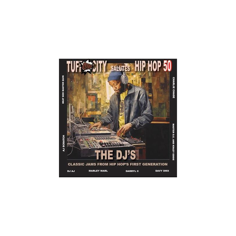 Tuff City Salutes Hip Hop 50 The Dj Jams Vinyle Coloré