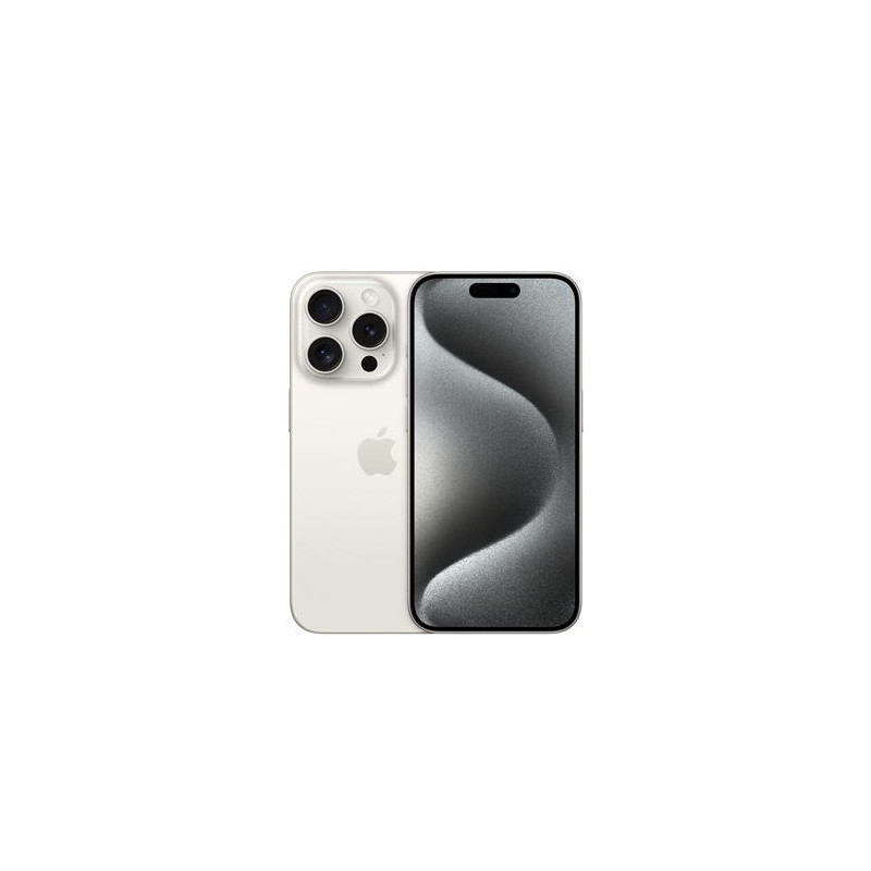 Apple iPhone 15 Pro 6,1" 5G Double SIM 128 Go Blanc Titanium
