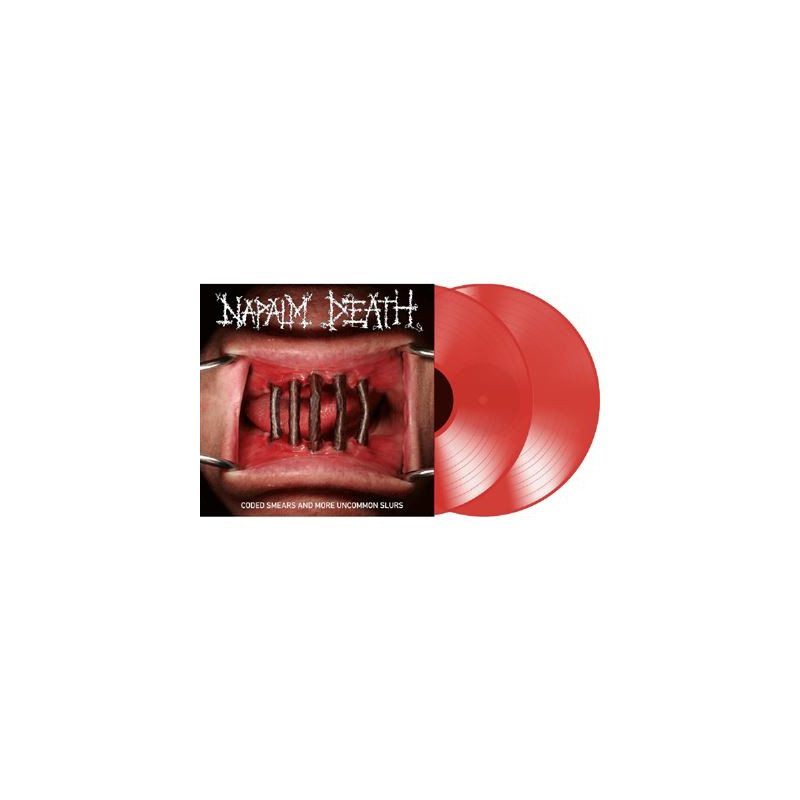 Coded Smears And More Uncommon Slurs Édition Limitée Vinyle Rouge Transparent
