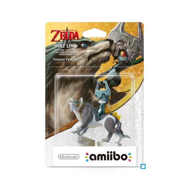 Figurine Amiibo Link Loup The Legend of Zelda Collection Zelda