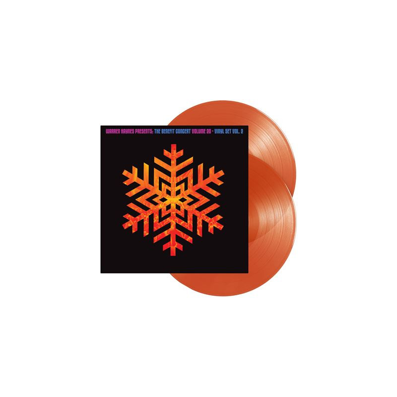 Warren Haynes The Benefit Concert Volume 20 Vinyle Orange Volume 2 Coffret