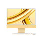 Apple iMac 24" 512 Go SSD 8 Go RAM Puce M3 CPU 8 cœurs GPU 10 cœurs Jaune Nouveau