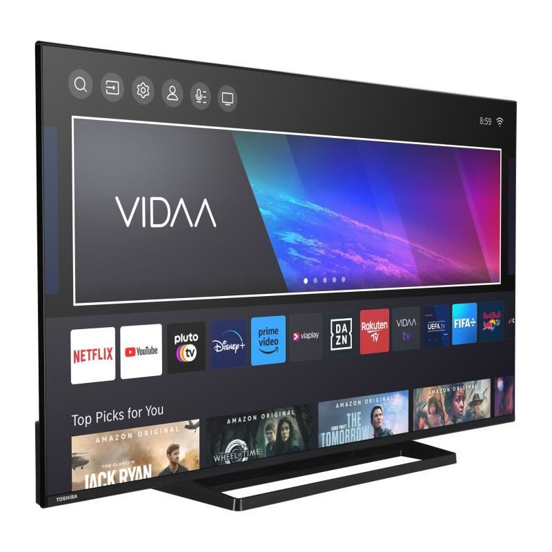 TOSHIBA - 50UV3363DG - TV LED 4K UHD - 50 (126cm) - HDR10 - Smart TV VIDAA - Dolby Audio - 3 x HDMI - 2USB