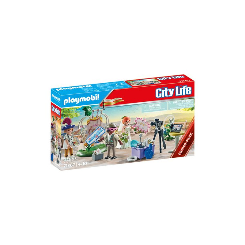 Playmobil City Life 71367 Couple de mariés et appareil photo