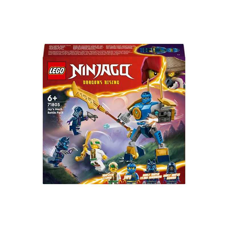 LEGO® NINJAGO® 71805 Pack de combat le robot de Jay