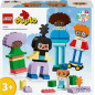 LEGO® DUPLO® Town 10423 Personnages à construire aux différentes émotions