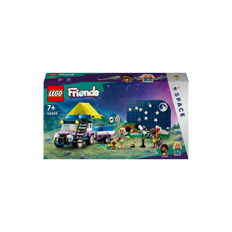LEGO® Friends 42603 Le camping car d’observation des étoiles