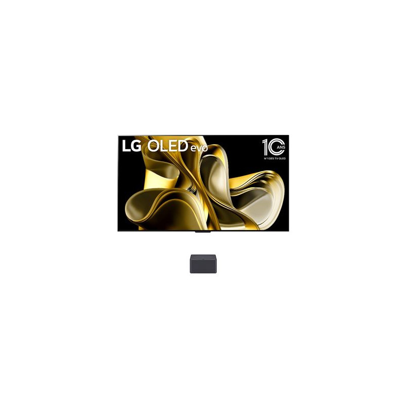TV LG OLED77M3 Evo 195 cm 4K UHD Smart TV Argent et Noir