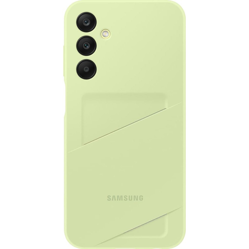 Coque de protection avec porte carte intégré pour Samsung Galaxy A25 Vert Clair
