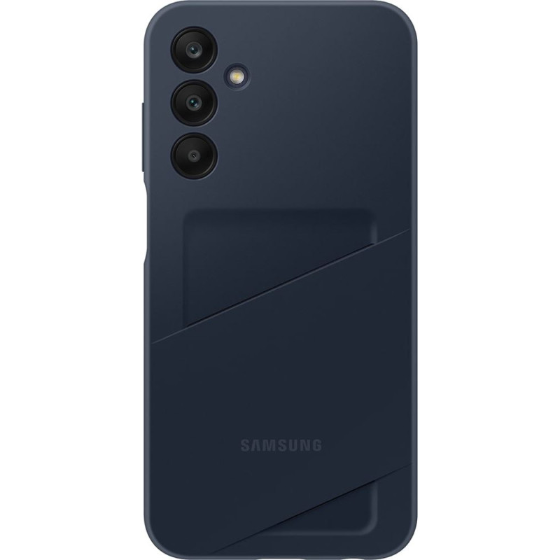 Coque de protection avec porte carte intégré pour Samsung Galaxy A25 Bleu Foncé