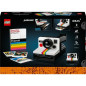 LEGO 21345 Ideas Appareil Photo Polaroid OneStep SX-70, Maquette a Construire pour Adultes avec Autocollants